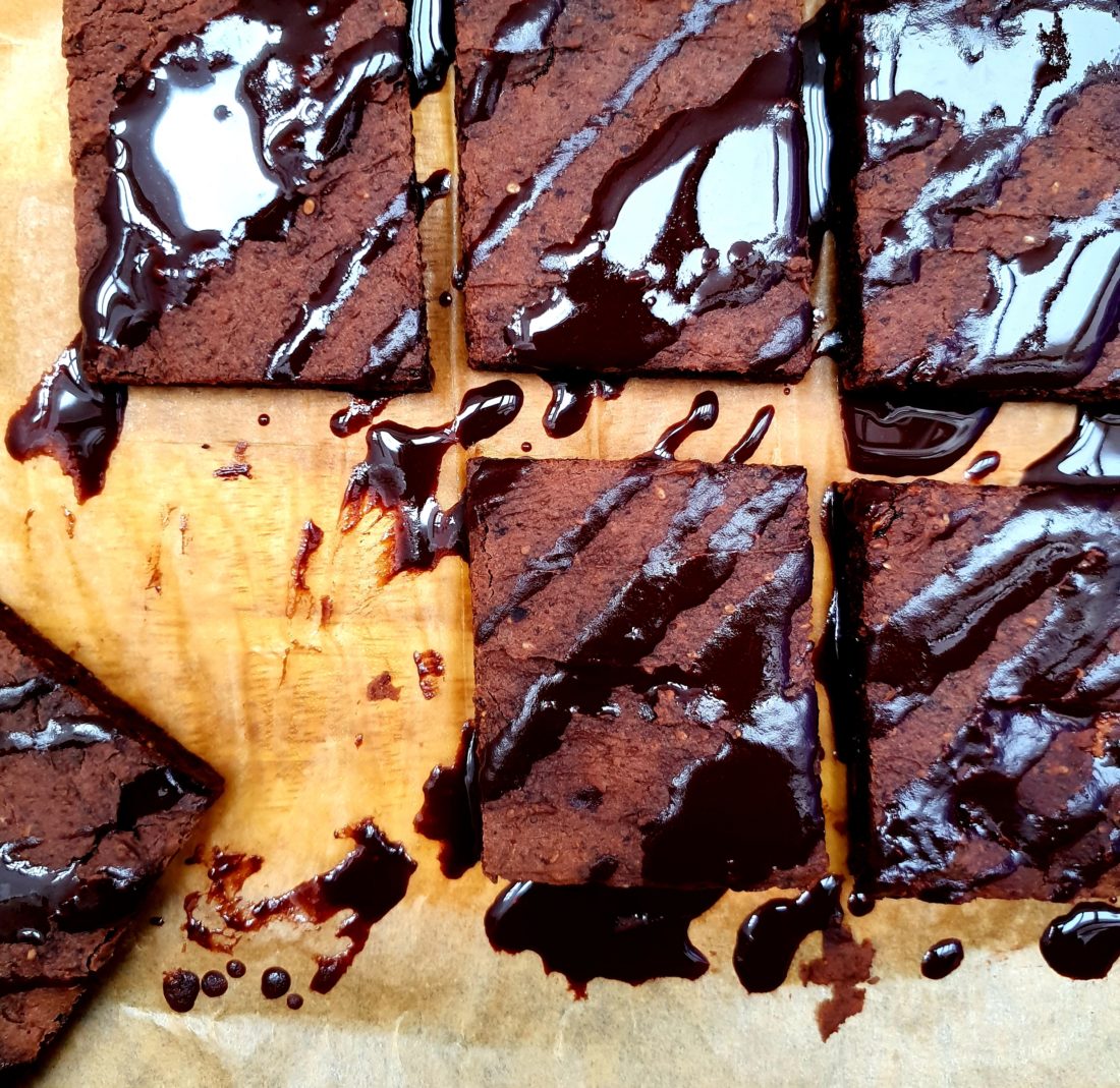 chocolate black bean brownies